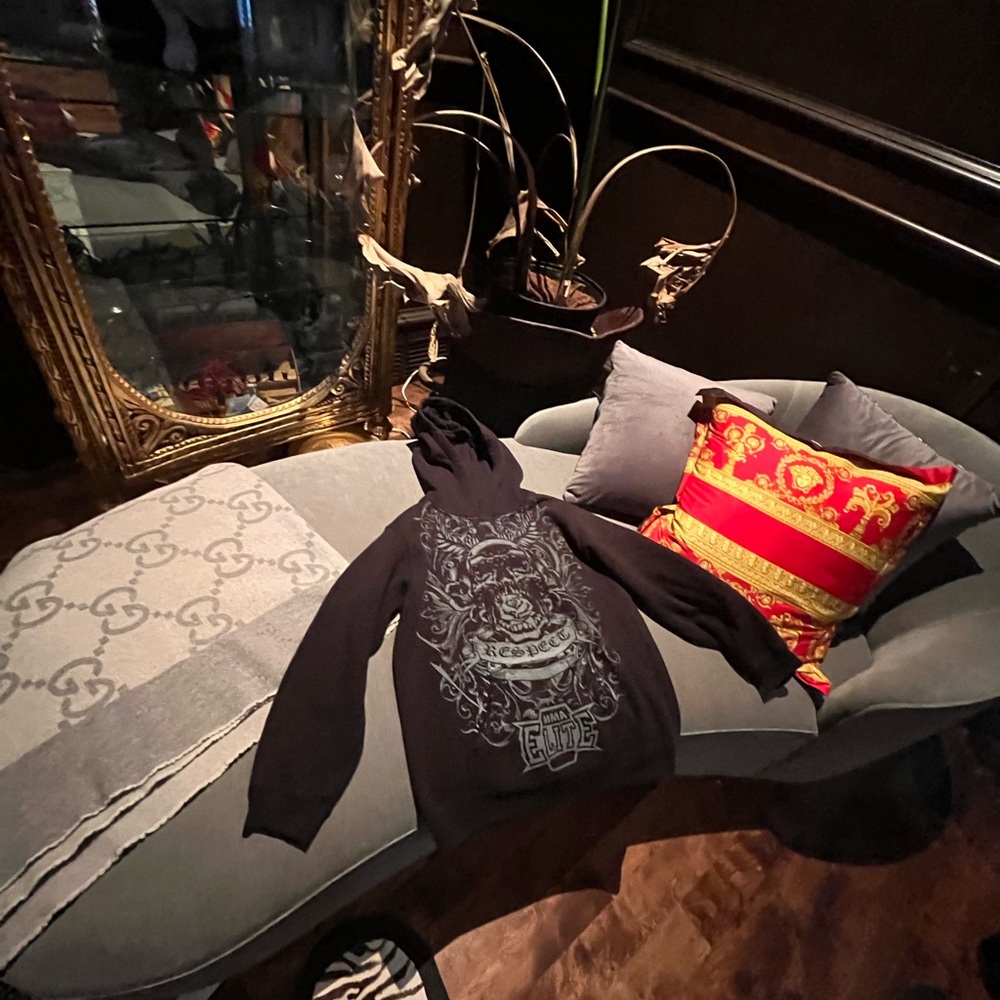 MMA elite black hoodie